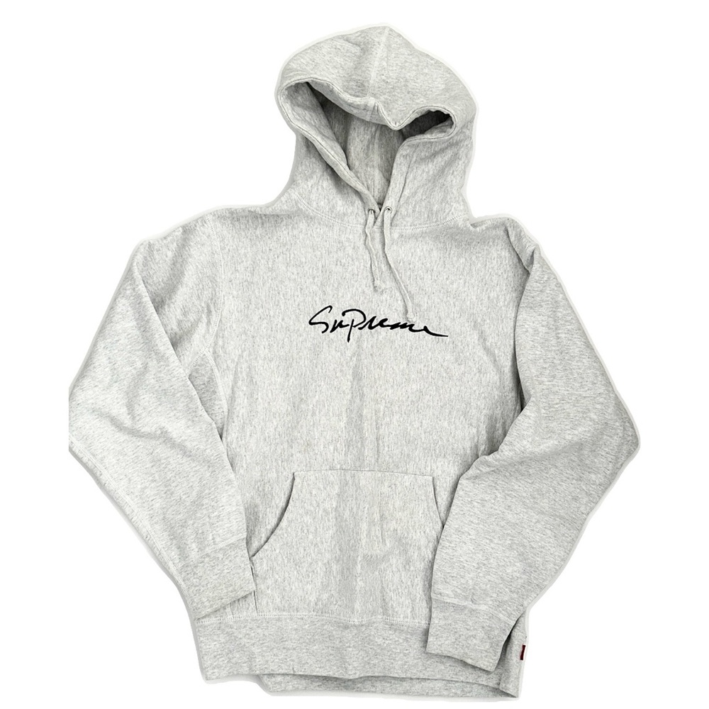 Supreme Script Hoodie (size Large)